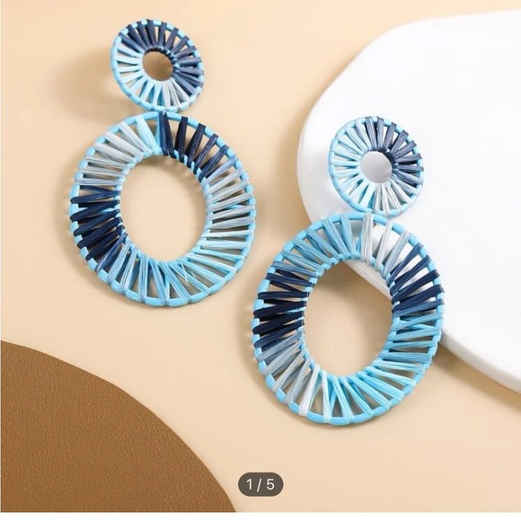 Fashion earrings summer earrings brand new set of three - Picture 3 of 3